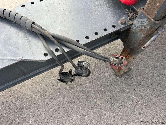 Open trailer with tarp SCHMITZ CARGOBULL Stehmann ZZ18 / Tandem / Hubdach / SAF