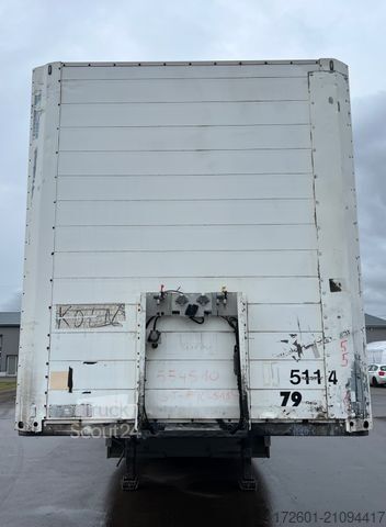 Box semitrailer SCHMITZ CARGOBULL SKO24 / Trockenkoffer / Koffer  / SAF / Lift