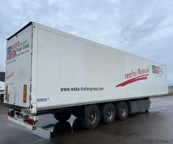 Box semitrailer SCHMITZ CARGOBULL SKO24 / Trockenkoffer / Koffer  / SAF / Lift