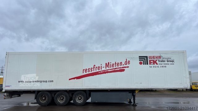 Box semitrailer SCHMITZ CARGOBULL SKO24 / Trockenkoffer / Koffer  / SAF / Lift