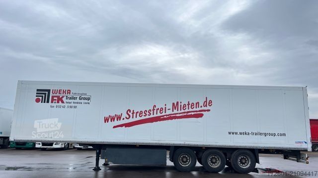 Box semitrailer SCHMITZ CARGOBULL SKO24 / Trockenkoffer / Koffer  / SAF / Lift