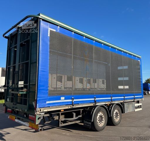 Open trailer with tarp SCHMITZ CARGOBULL Stehmann ZZ18 / Tandem / Hubdach / SAF