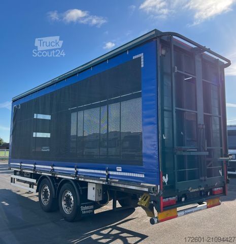 Open trailer with tarp SCHMITZ CARGOBULL Stehmann ZZ18 / Tandem / Hubdach / SAF