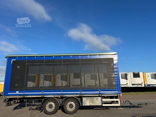 Open trailer with tarp SCHMITZ CARGOBULL Stehmann ZZ18 / Tandem / Hubdach / SAF