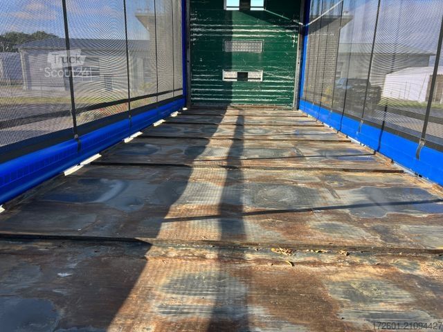 Open trailer with tarp SCHMITZ CARGOBULL Stehmann ZZ18 / Tandem / Hubdach / SAF