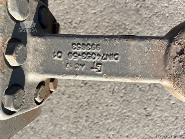 Open trailer with tarp SCHMITZ CARGOBULL Stehmann ZZ18 / Tandem / Hubdach / SAF