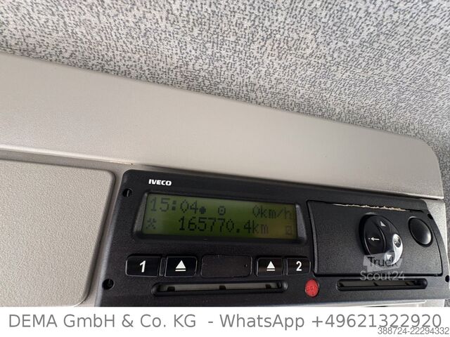 Фургон-бокс IVECO MKD61-M-E*E6a*Schalt*LBW*Klima*166 Tkm*3-Sitze*