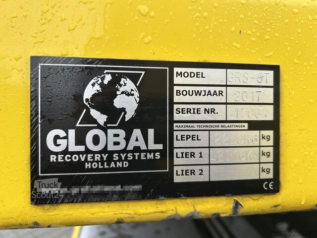  DAF LF 180 FA / 391 dkm / Global Recovery Oprijwage...