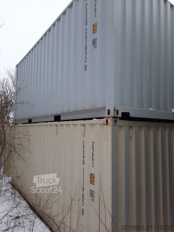 Conteneur d'expédition Angebot !! 20 Fuß Seecontainer / one Way Lagercontainer / Verschiedene Farben