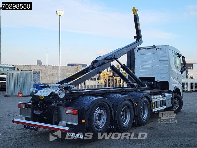 Containertransport (haakarmsysteem) Volvo FH 540 8X4 NEW! HYVA 30-62 Heavy-Duty Lift-Stee...