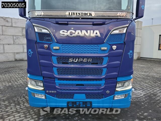 Standard tractor Scania S580 S 4X2 Full-Air Retarder 2xTanks Standklima...