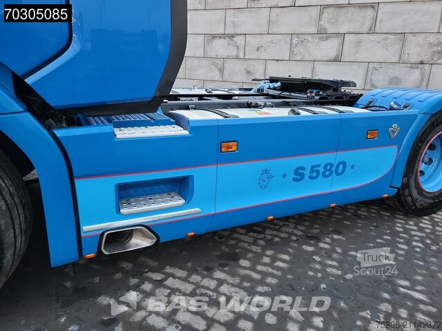 Standard tractor Scania S580 S 4X2 Full-Air Retarder 2xTanks Standklima...