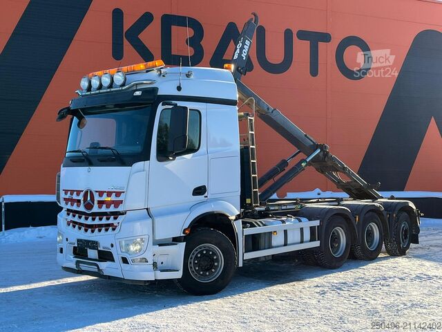 Kablio rankenos sistema Mercedes-Benz Arocs 3251 8x4*4 JOAB L24 ton / L=5700 mm