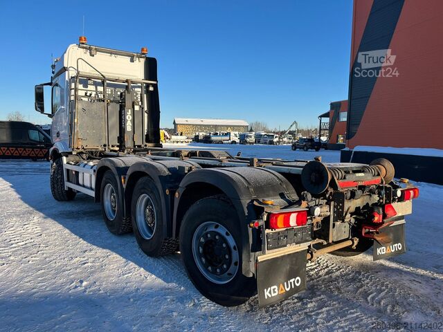 Kablio rankenos sistema Mercedes-Benz Arocs 3251 8x4*4 JOAB L24 ton / L=5700 mm