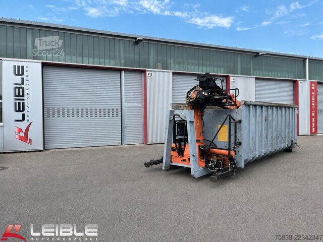 Prikolica sa zamjenjivim sandukom  Ferro Container*Atlas Kran*Schrottgreifer*23m³