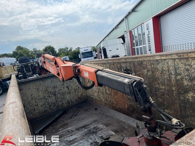 Prikolica sa zamjenjivim sandukom  Ferro Container*Atlas Kran*Schrottgreifer*23m³