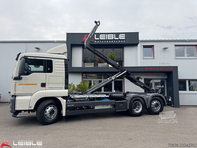 Kroklastebil MAN TGS 26.460 6x2*Meiller RS21.65*Lift-Lenk*165tkm*