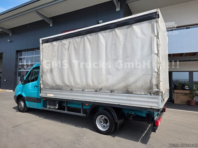 Furgon cu prelată laterală MERCEDES-BENZ Sprinter 516 / 4,3m Plane / E5 / Klima