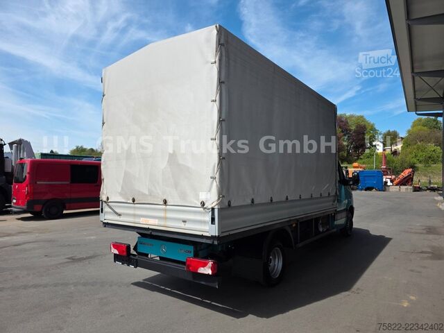 Furgon cu prelată laterală MERCEDES-BENZ Sprinter 516 / 4,3m Plane / E5 / Klima