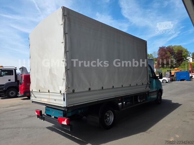 Furgon cu prelată laterală MERCEDES-BENZ Sprinter 516 / 4,3m Plane / E5 / Klima