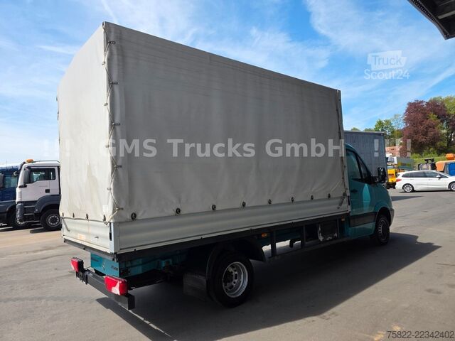 Furgon cu prelată laterală MERCEDES-BENZ Sprinter 516 / 4,3m Plane / E5 / Klima