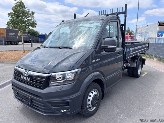 Driezijdige kipper bestelwagen MAN TGE 6.160 4X2 Meiller 3S Kipper/Automa/Trigenius