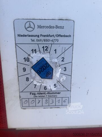 Samochód ciężarowy typu furgon Mercedes-Benz Atego 1523, Koffer, Euro 6, LBW