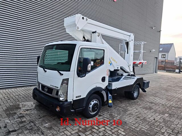 Підйомна платформа Nissan Cabstar 35.12 NT400 Palfinger P240A