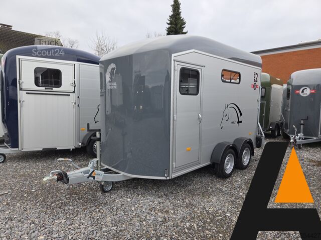 Скотовоз Cheval Liberté Maxi 2 Horse Trailer 2600kg