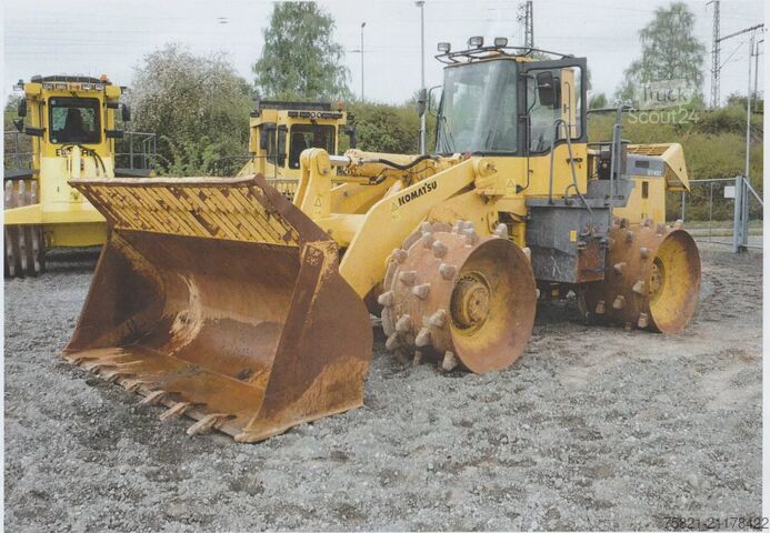 Müllverdichter Komatsu WF 450