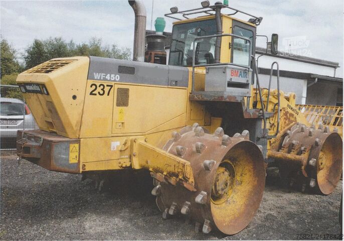 Müllverdichter Komatsu WF 450