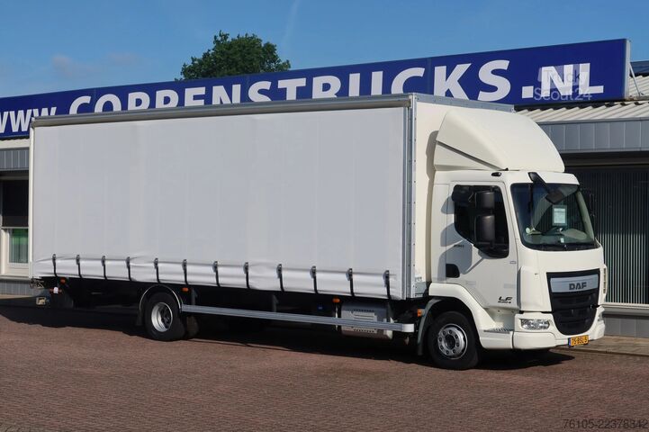  DAF LF 250 LF250 FA Schuifzeil +Dhollandia 1500 kg