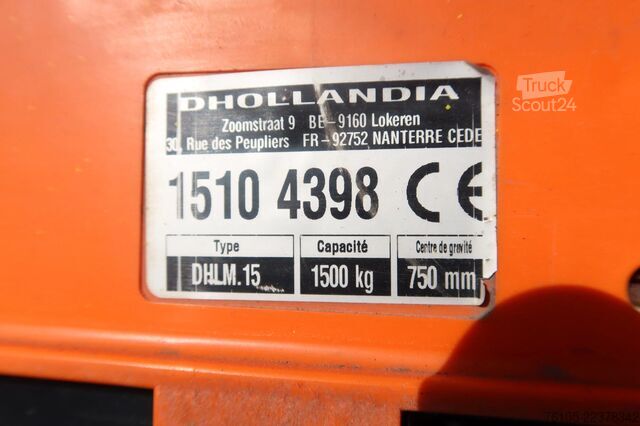 Schiebeplane DAF LF 250 LF250 FA Schuifzeil +Dhollandia 1500 kg