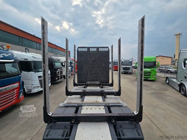 Camion forestier MAN TGS 33.520*TAJFUN HOLZLADEKRAN-FUNK*STAHLSCHEMEL