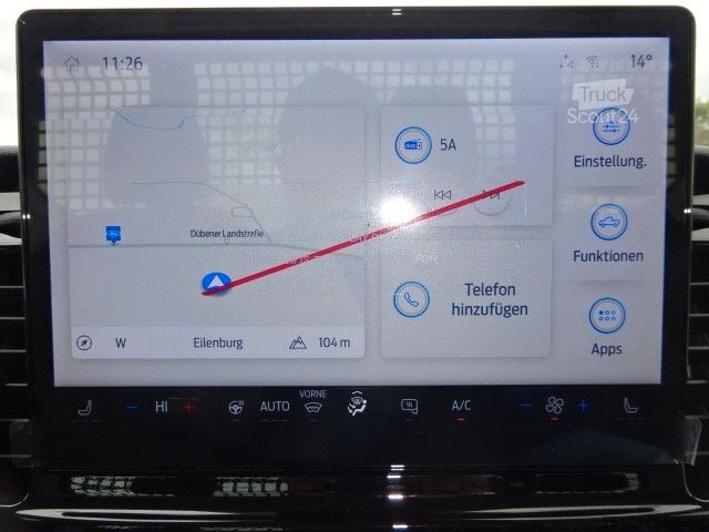 Pick-up van FORD Transit 350L3 Trend 4x4 Pritsche Navi Kam ACC