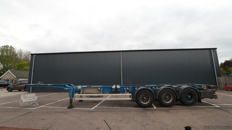 Container transportation Pacton Container transport trailer