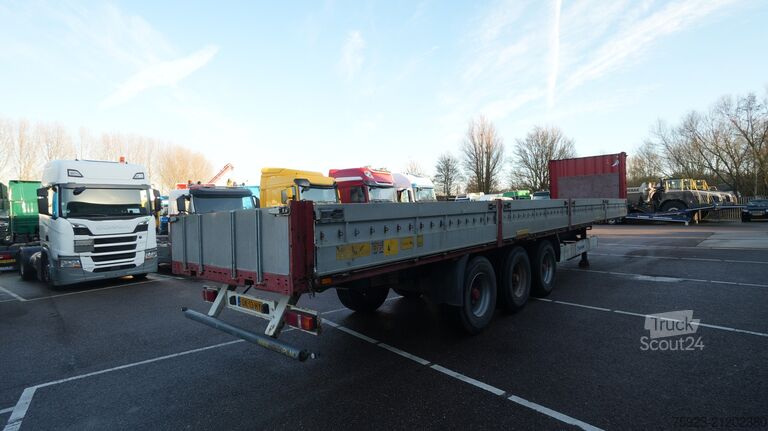 Laadplatform Krone Open box trailer with aluminium side boards