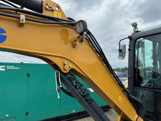 Mini excavator XCMG XE35, Gummikette, Greifer + Hammer, Klima,Yanmar