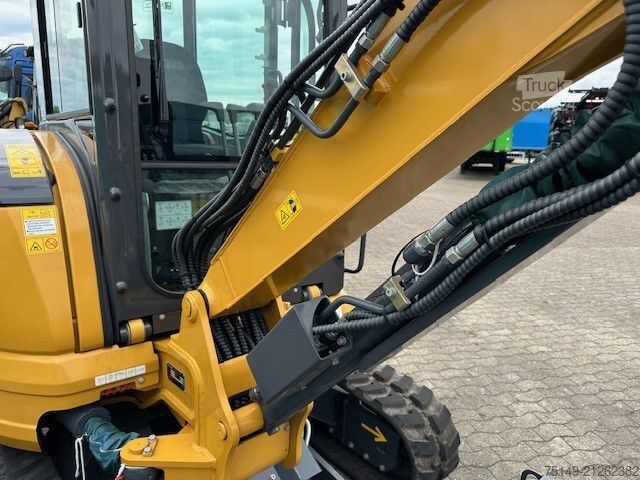 Mini excavator XCMG XE35, Gummikette, Greifer + Hammer, Klima,Yanmar
