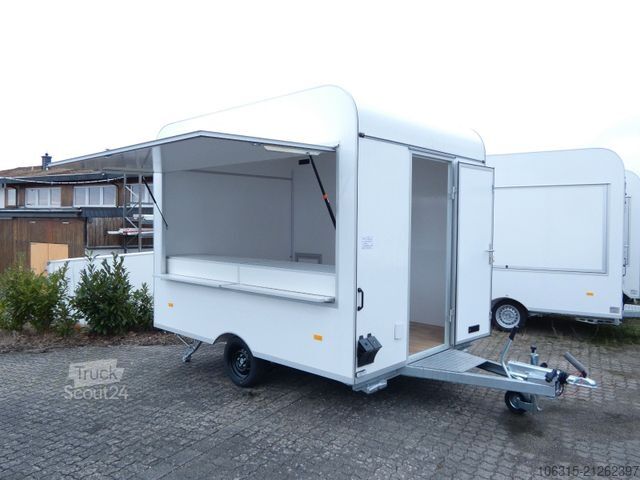 Árusító utánfutó HOFMANN Verkaufsanhänger VH15301 möbliert