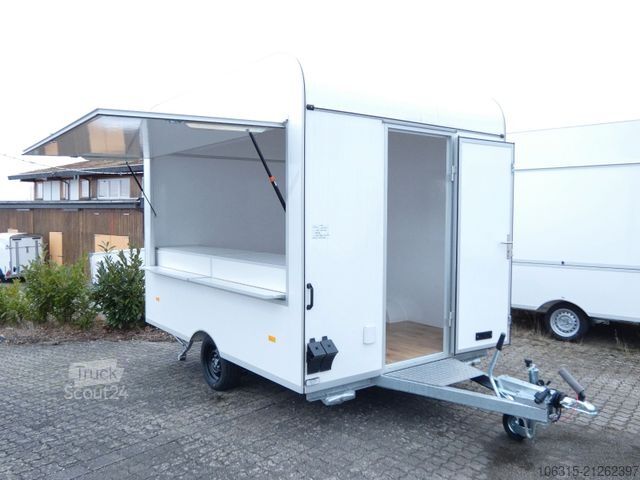 Árusító utánfutó HOFMANN Verkaufsanhänger VH15301 möbliert