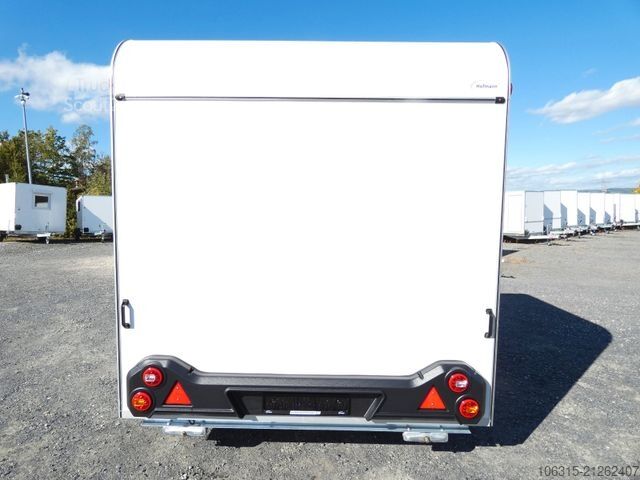 Árusító utánfutó HOFMANN Verkaufsanhänger VH13251 möbliert Aero Bug/Heck