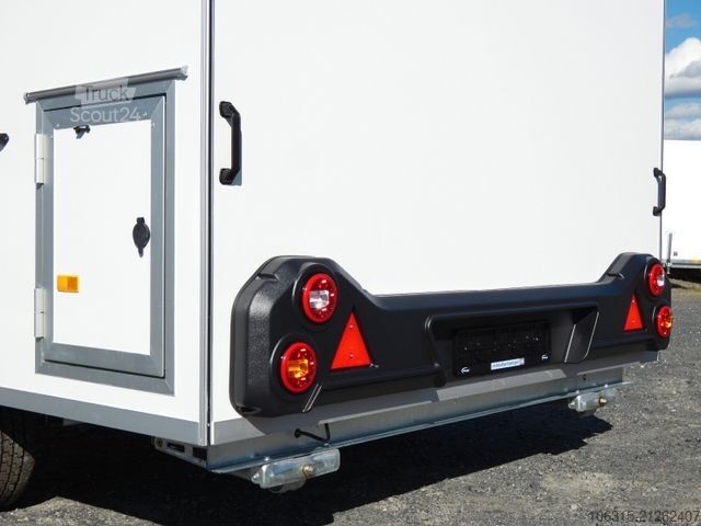 Árusító utánfutó HOFMANN Verkaufsanhänger VH13251 möbliert Aero Bug/Heck