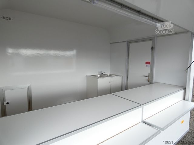 Árusító utánfutó HOFMANN Verkaufsanhänger VH15301 möbliert Aero Bug/Heck