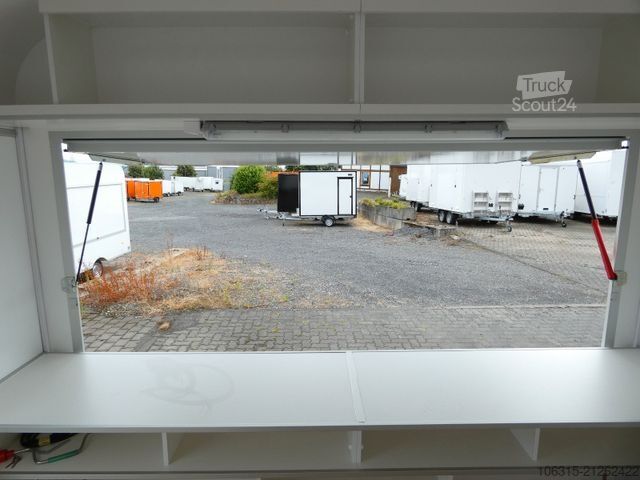 Árusító utánfutó HOFMANN Verkaufsanhänger VH15301 möbliert Aero Bug/Heck