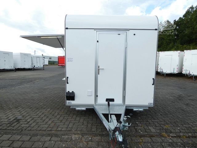 Árusító utánfutó HOFMANN Verkaufsanhänger VH15301 möbliert Aero Bug/Heck