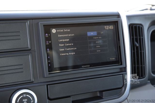 Savitarnos furgonas FUSO CANTER 3C15 SCATTOLINI 3-Seitenkipper KAMERA AHK