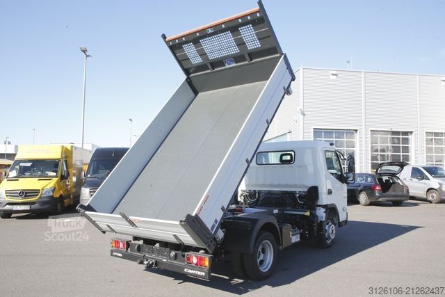 Trijų pusių savivartis furgonas FUSO CANTER 3C15 SCATTOLINI 3-Seitenkipper KAMERA AHK