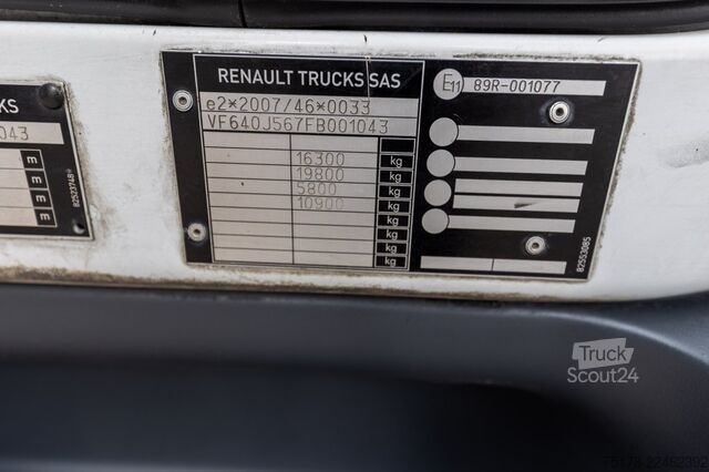 Брезент RENAULT D16.240 DXI