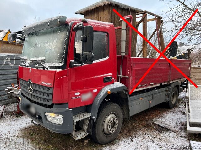 Chasis de camión Mercedes-Benz Atego 1323 A 4x4 Atego 1323 A 4x4, 2x AHK